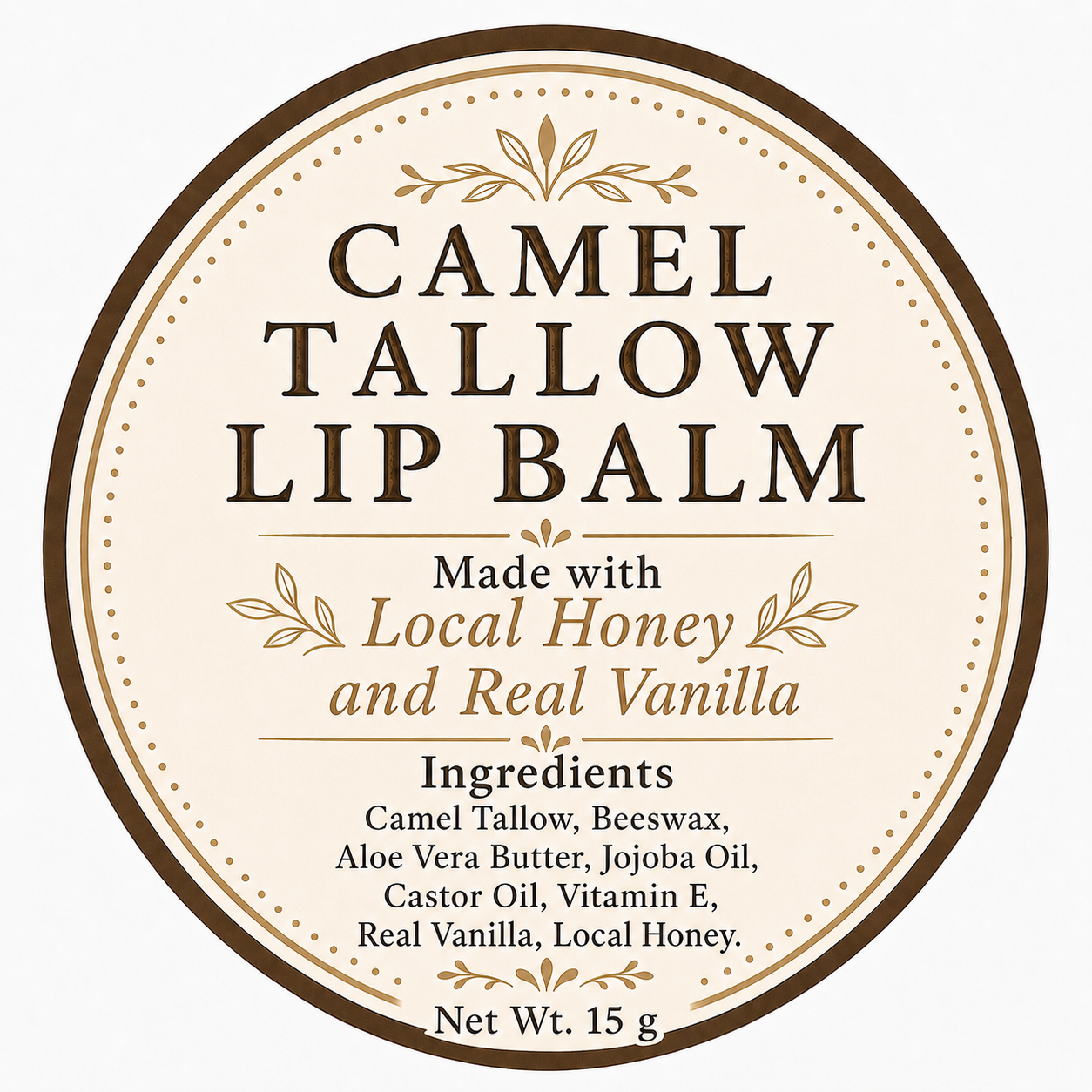 Vanilla & Honey Lip Balm