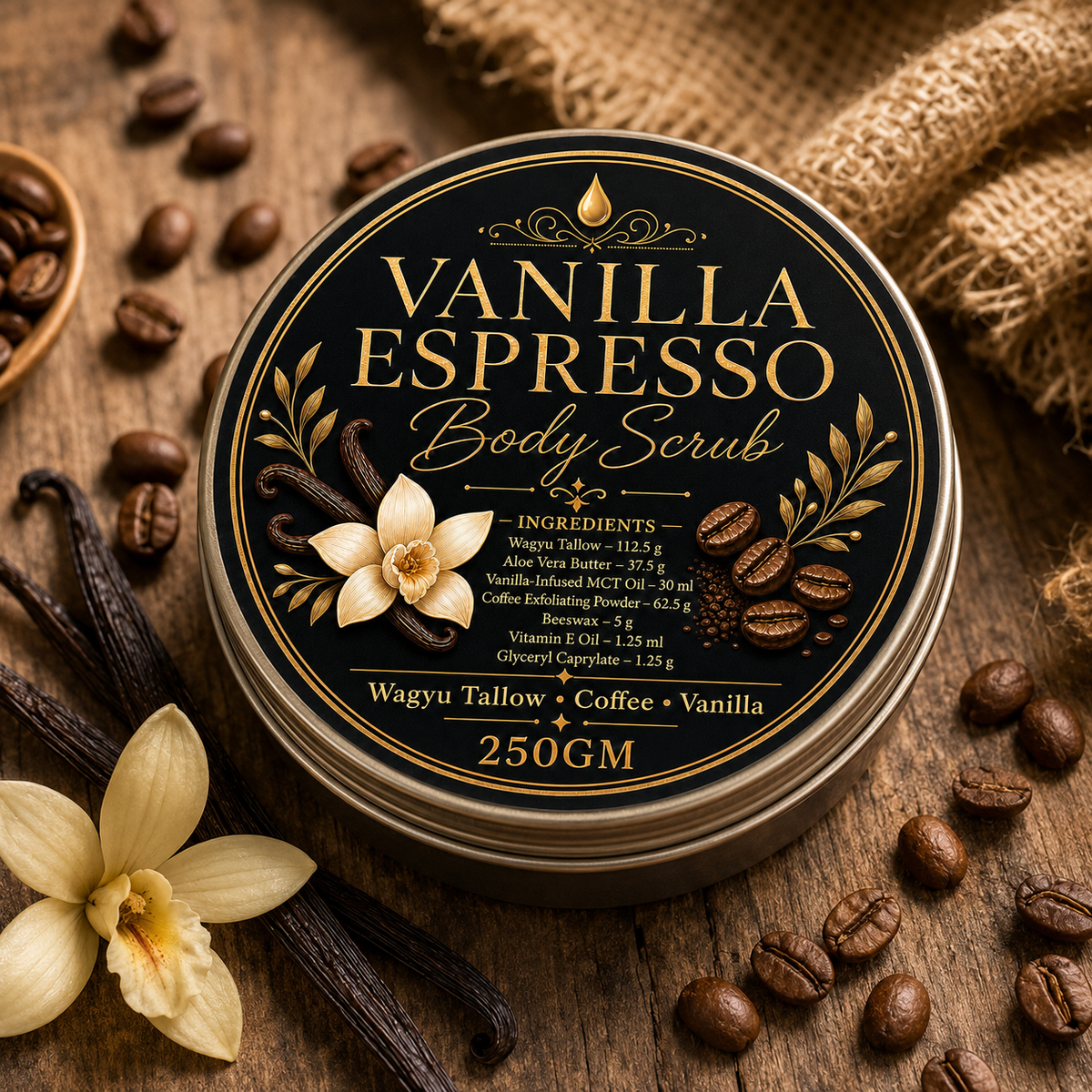 Vanilla Espresso Body Scrub
