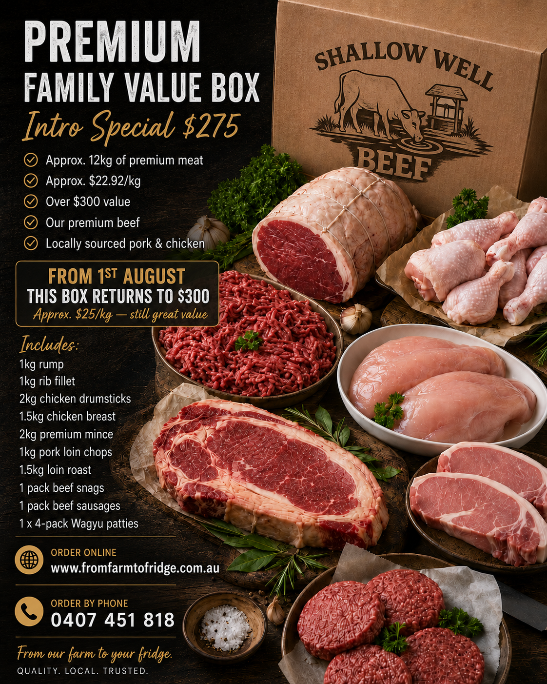 Premium Family Value Box — Intro Special $275