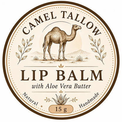 Camel Suet Tallow Lip Balm — 15g | Flavoured Range