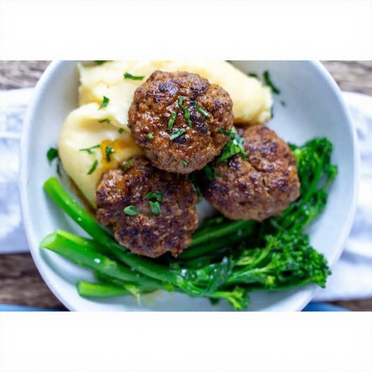 Beef Rissoles — 6 Pack