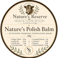 Nature's Polish Balm Activated Charcoal Exfoliating Balm